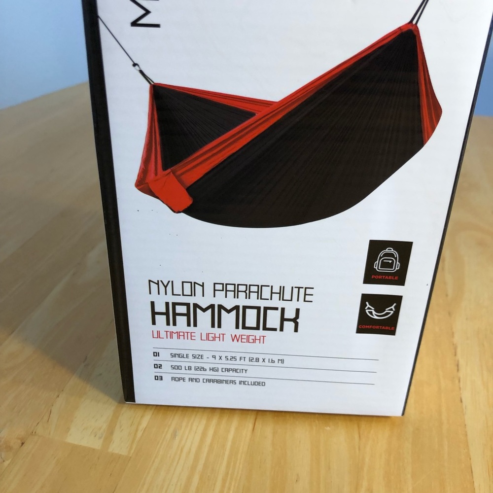 Mammoth nylon parachute hammock